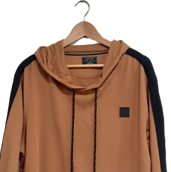 Ted Baker London Men's Warbr Hoodie Mustard Size Large - Picture 6 of 12